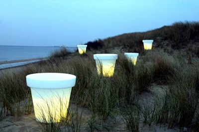 Les luminaires extérieurs : Pot Lumineux Bloom