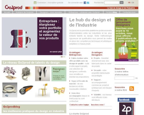 Go2prod, le hub du design et de l’industrie