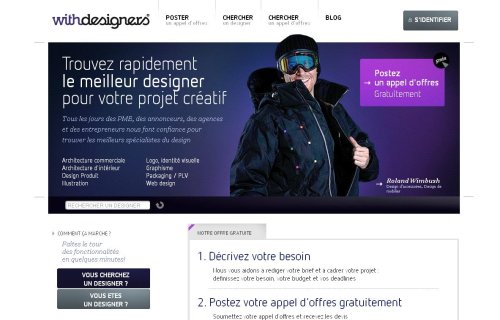 Withdesigners : trouvez le meilleur designer (facilement)