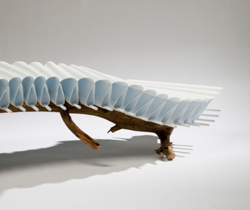 Banc inspiration Viennetta par Floris Wubben