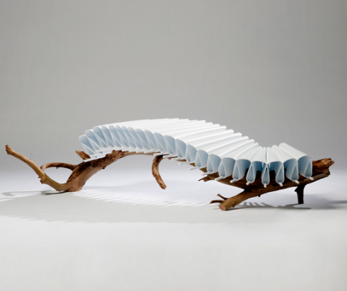 Banc inspiration Viennetta par Floris Wubben