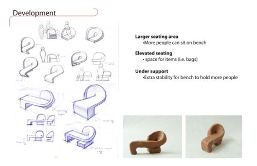 Banc Twist par Stephanie Choi