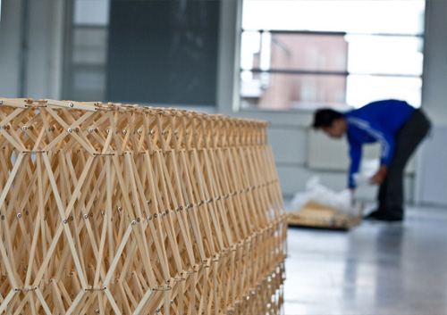 Sofa extensible par Yuya Ushida