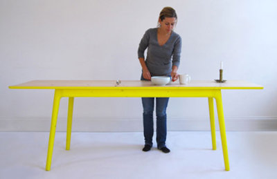 Table concept E8 par Mathias Hahn