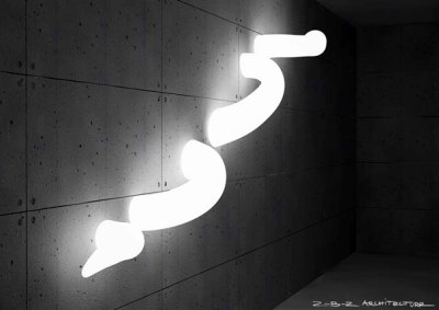 Luminaire Loch Ness par 2-B-2 Architecture