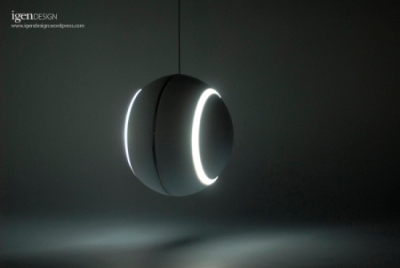 Luminaire eclipse par IGENdesign