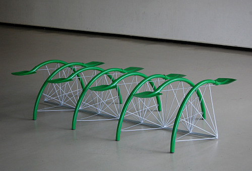 Assise de jardin par Nic Roex