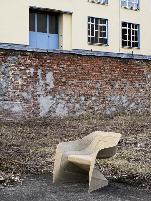 Hemp Chair, fauteuil de chanvre par Werner Aisslinger