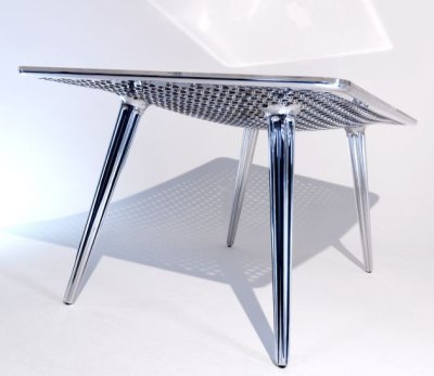 Table concept râpe par Daniel Rohr  