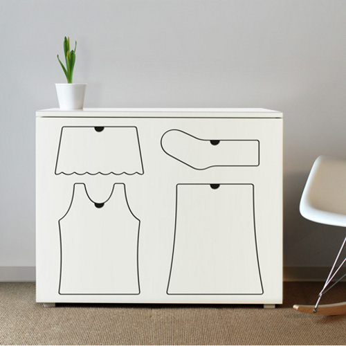 Training Dresser, la commode pour enfant par Peter Bristol