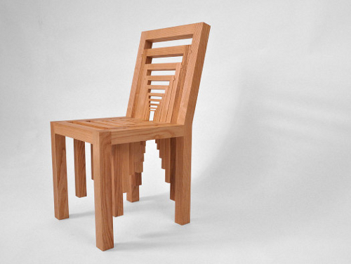 Inception Chair, chaise poupées russes par Vivian Chiu