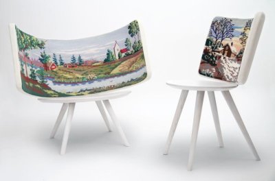 Fauteuil Idyll concept par Johan Lindstén