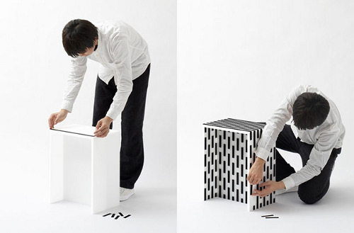 Carbone visible par Nendo