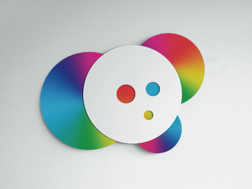 Color Wheel Clock par Bashko Trybek