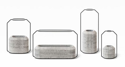 Collection Weight, vases lestés par Decha Archjananun