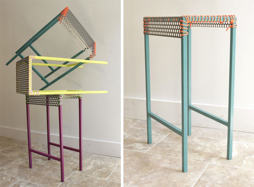 Console Tulipa Stools par Melissa Godoy Nieto