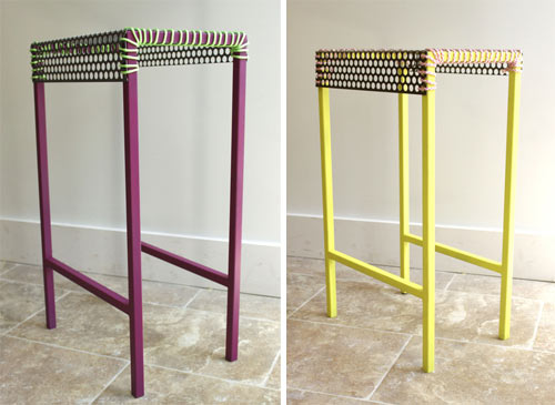 Console Tulipa Stools par Melissa Godoy Nieto