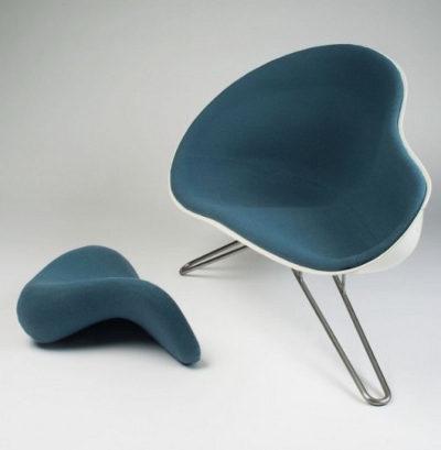 Fauteuil Mussel par Hanne Kortegaard