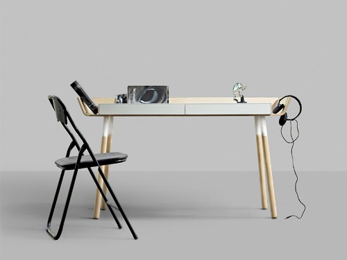 Bureau My writing desk par Inesa Malafej