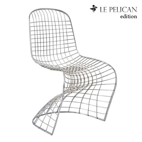 Verner PANTON + Harry BERTOIA = Chaise Pantoia