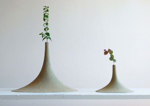 Vase de sable par Yukihiro Kaneuchi