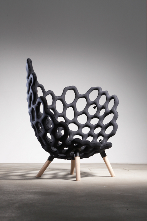 Textile Moulded Chair par le Studio Hausen