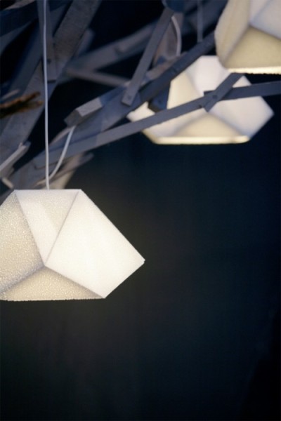 Luminaire Flake par Anne Boenisch