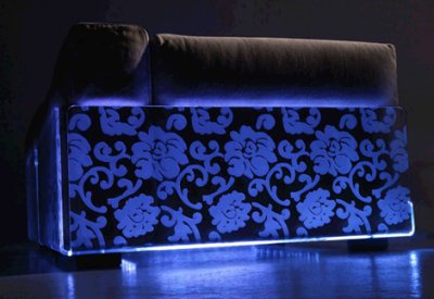 Lighted sofa par Colico