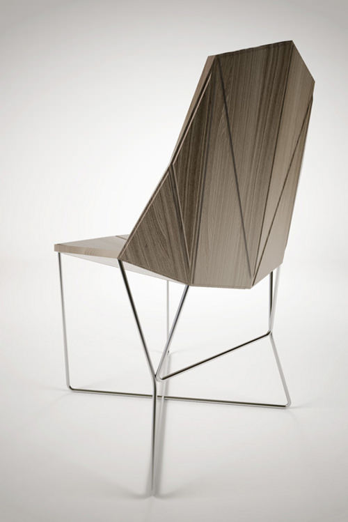 Collection TISA chaise et table par Branko Matic