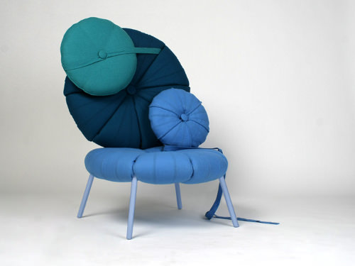 The Woonling Collection, fauteuil et transformation par Karoline Fesser