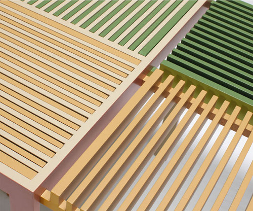 Projet étudiant Table Stack Slit par Hatsumi Hirano