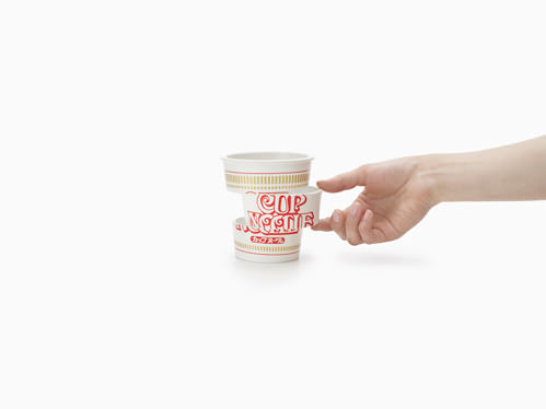 Cupnoodle verres ordinaires ou extraordinaires par Nendo