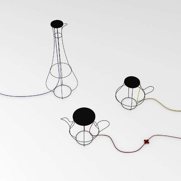 Fail Epoque la silhouette de lampe par Dima Loginoff