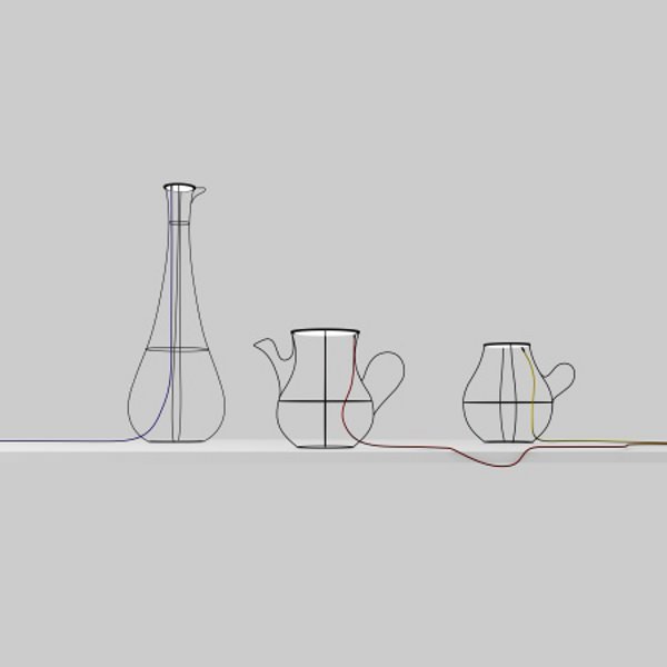 Fail Epoque la silhouette de lampe par Dima Loginoff