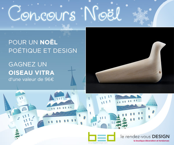 Concours de Noël 2012 un oiseau Vitra à Gagner