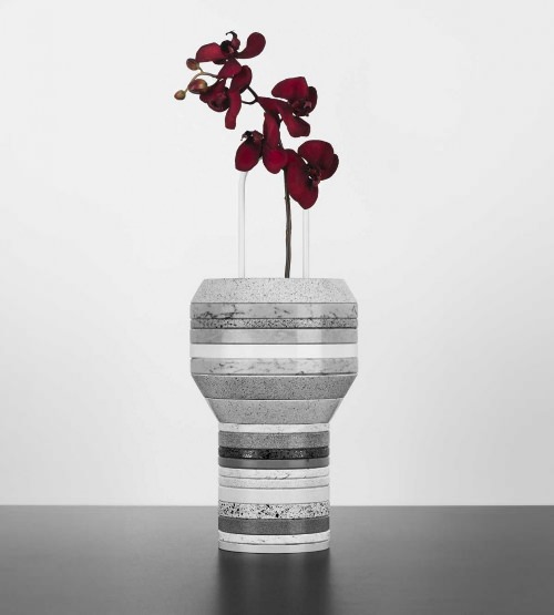 VASE SILESTONE SLAB PAR FORM US WITH LOVE ET COSENTINO