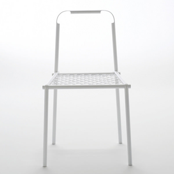 Collection Bamboo Steel le tissage métallique par Nendo