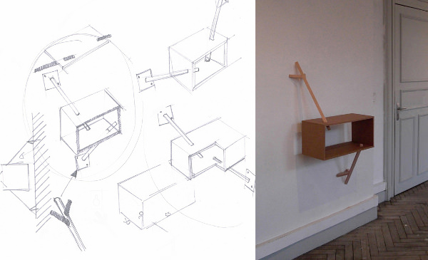 Etagère Parker par Paul Menand