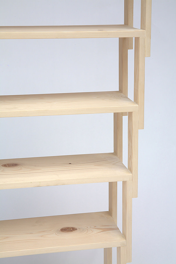 Etagère empilable VAC Shelf par Jean-Charles Amey