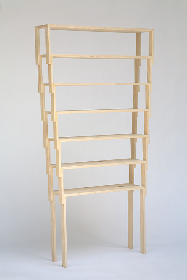 Etagère empilable VAC Shelf par Jean-Charles Amey