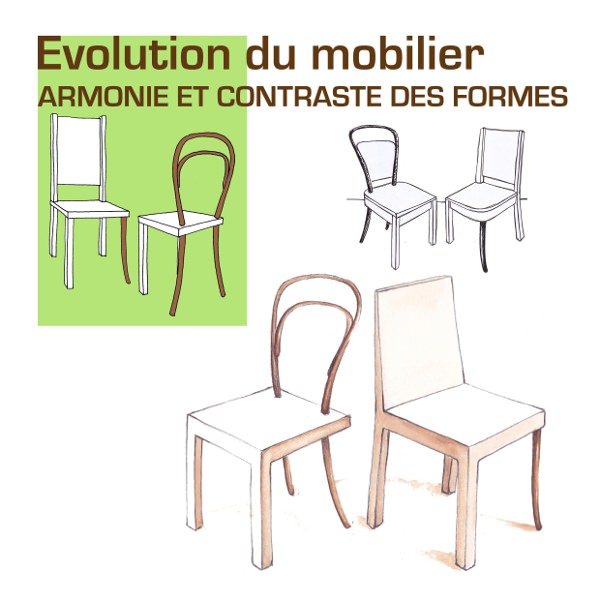 Hommage à la chaise thonet n°14 par Céline Persouyre