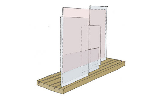 Miroir Layered me par Katharina Mischer et Thomas Traxler