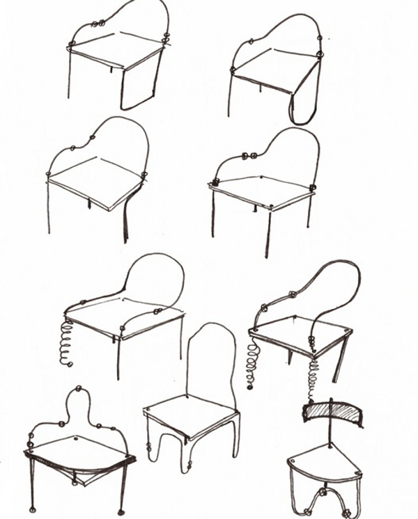 Projet étudiant : Ceci n'est pas une chaise par Léo Abbate