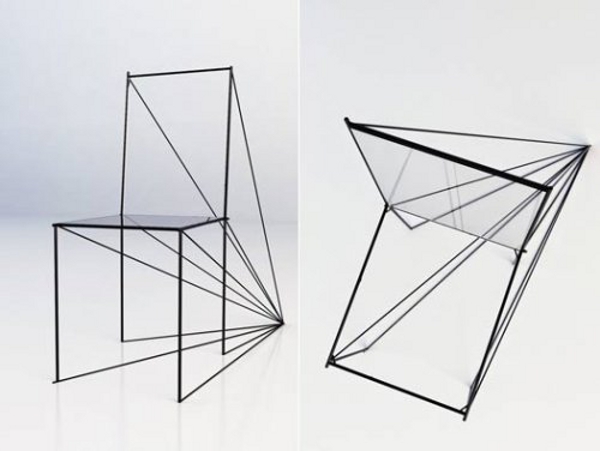 CHAISE PERSPECTIVE PAR ZIGERT ARTEM