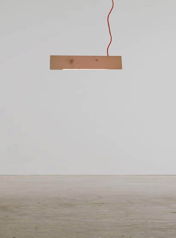 Défier la gravité lampe 2x4 par Alexandra Burr