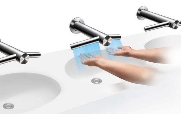 Design utile le Dyson Airblade Tap robinet intelligent