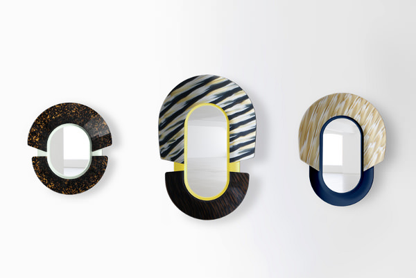 COLLECTION MASK MIRRORS PAR JEAN BAPTISE FASTREZ