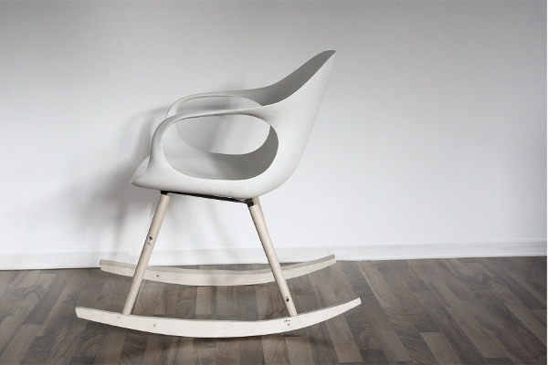 Rocking Chair Elephant par le studio Neuland pour Kristalia