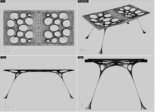 Mobilier futuriste par le studio Il Hoon Roh