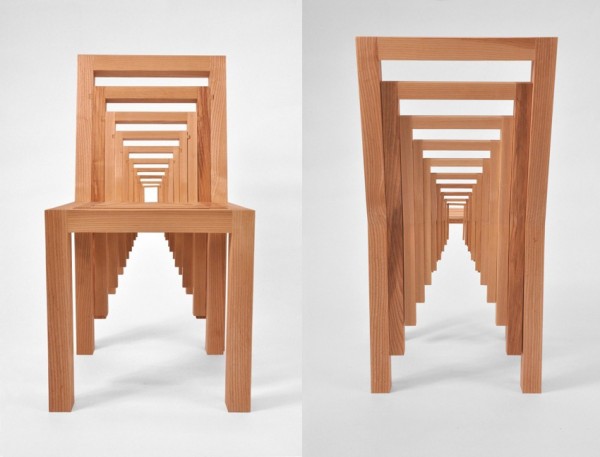 INCEPTION CHAIR, CHAISE POUPÉES RUSSES PAR VIVIAN CHIU